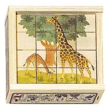 Atelier Fisher Hexahedron AF1601 Puzzle/16pcs/Animal