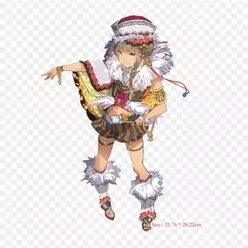 Atelier Sophie The Alchemist of the Mysterious Book термопереводные картинки, виниловые термопереносные наклейки для глажки, термонаклейки для футболок, декор одежды