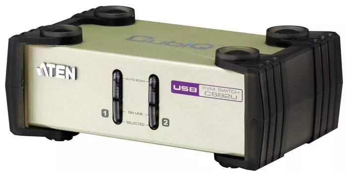 ATEN KVM-переключатель с двумя интерфейсами CS82U, 2 порта