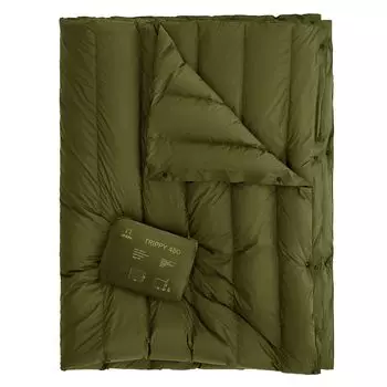 ATEPA Down Ultra Large 175 x 135 Throw Down Кемпинг Теплое Для Сна в Холодную Одеяло Оливковое, Легкое, Размер, см, Одеяло, Пуховое, Одеяло, оливковый