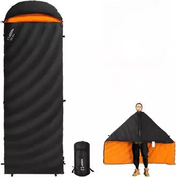 ATEPA пуховый спальный зимний компактный конверт тепловой холодный подходящий температурный перо спальный катастрофический спальный мешок для хранения спальный мешок,