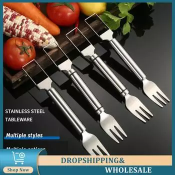 Atermelon Slicer Cutter Многоцелевой арбузный резак Вилка для резки Слайсер для резки Нож для резки Кухонная вилка для резки фруктов Арбузная вилка