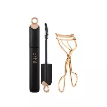 ATHE Clean Volume Тушь для ресниц и набор для завивки ресниц, 2 шт.