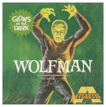 Atlantis Model Lon Chaney The Wolfman Luminous Version Limited Edition Plastic Model ATLAMCA450 Jr.