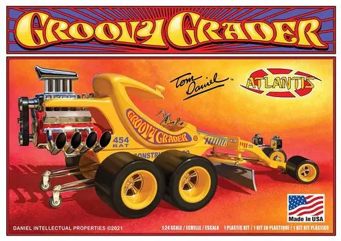 Atlantis Model Tom Groovy Grader Plastic Model ATLAMCM5697 1/24 Daniel s
