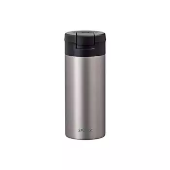 Atlas Carbonated Water Carbonated Compatible with Carbonated For Cold Vacuum Stainless Carbonated Beverage Silver Matte Sparks SPARX Bottle, Bottle,