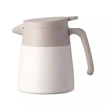 Atlas Coffee Настольный Термовакуумный Нержавеющий Легко Направлять Широкий Ванильный Сервировочный Станок, Кастрюля, Кастрюля, 800 мл, Изолированный, Горячая/Холодная, Термос, Сталь, Моющийся, Капельный,