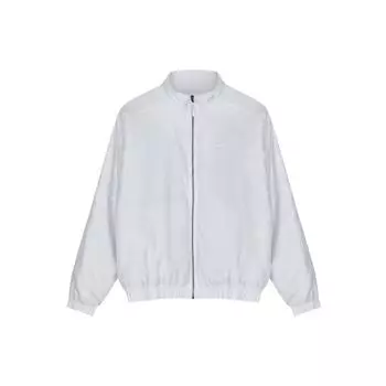 Атласная куртка Nike Sportswear Solo Swoosh, белая мужская уличная одежда DN1266-121 L
