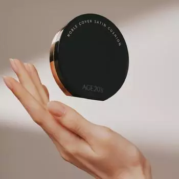 Атласная подушка Noble Cover для возраста 20 лет, 12 г x 2 шт., 2 цвета 1. Neutral Ivory