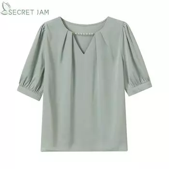 Атласная рубашка Secret Jam, женская весенняя темпераментная модная шифоновая женская топы, блузка женская XL белый