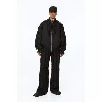 Атласные брюки HM черные 1117056001