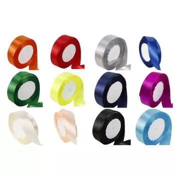 Атласные ленты Maltcolour для рукоделия, мягкие и гибкие для проектов своими руками, рулонные ленты для рукоделия