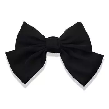 Атласный бант для волос, женская резинка для волос с бантом, симпатичная детская синий