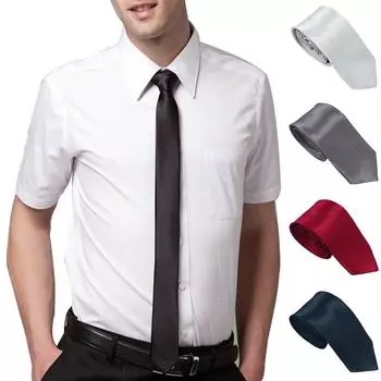 Атласный шелковый галстук 5 см, свадебный мужской 1 шт., тонкий костюм, галстук, вечерние рубашки, аксессуары, галстук, ювелирный аксессуар темно-синий