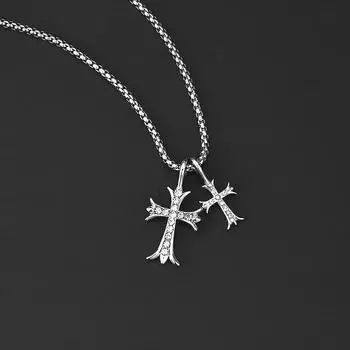 Атмосферные ожерелья, персонализированная подвеска в стиле хип-хоп, уличные аксессуары, цепочка для свитера, простое ожерелье с подвеской в виде банджи, может свистеть