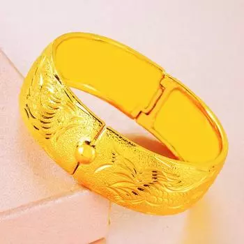 Атмосферные свадебные украшения Свадебный браслет Подарок на День матери one size(16-22CM) жёлтый