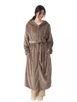 ATOKAZO Одеяло для комнаты S Одеяло до талии Капюшон Гладкое для влаги Тепло Холод Свободная одежда, Одежда, Размер, Унисекс, Теплая, Одежда, Домашняя одежда, Пижамы,