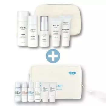 Atomy Travel Cleansing Kit + The Fame Travel Set, 1 набор