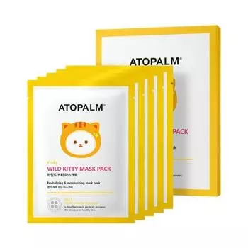 ATOPALM Детская маска в упаковке 5 шт., 3 вида, 1 на выбор Kids Froggy Mask 5 sheets