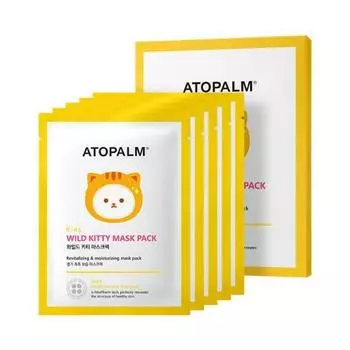 Atopalm Kids Wild Kitty Маска в упаковке, 5 шт.