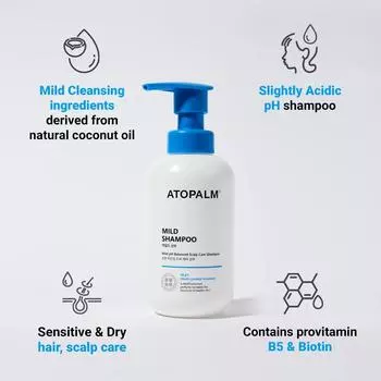 ATOPALM Mild Shampoo 300ml AUTHENTIC STORE