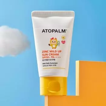 ATOPALM Солнцезащитный крем с цинком Mild Up 65 г