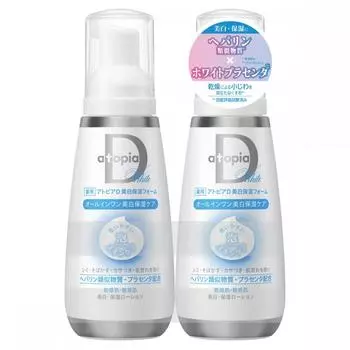 Atopia D Отбеливающая увлажняющая пена Набор из 2 бутылок Atopia D Отбеливающая увлажняющая пена