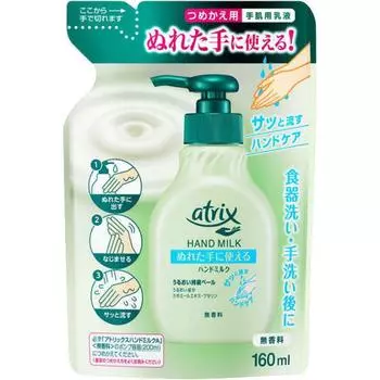 Atrix Молочко для рук без запаха, сменный блок 160 мл