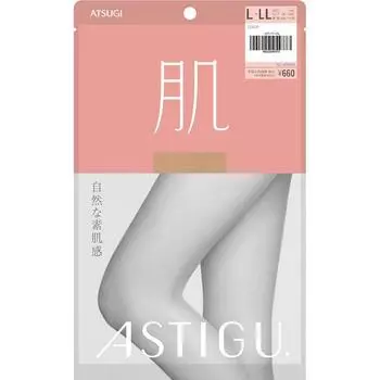 ATSUGI Astig [Skin] Sheer Beige LLL Stockings Plain Stockings Stockings Material] Nylon, polyurethane Stockings Plain Stockings