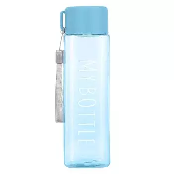 Attached Rope Portable Design Sports Water Cup Beautifully Designed Comfortable Grip Outdoor Sports Portable Water Bottle красный