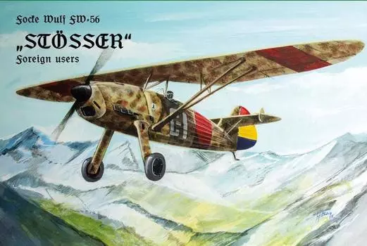 Attack Hobby Focke Wulf Fw56 Stesser Overseas Specification Plastic Model AHKPPC48004 1/48