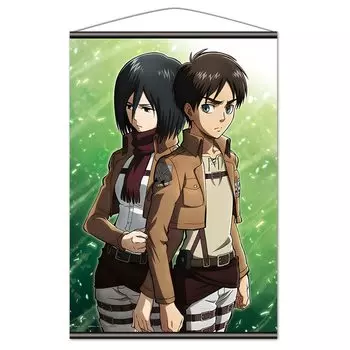Attack on Titan B2 Tapestry J [Eren & Mikasa]