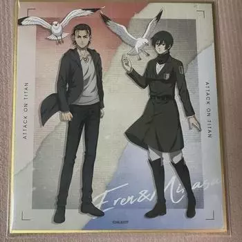 Атака титанов Эрен Микаса Сэкджи