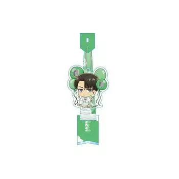 Attack on Titan Levi Barunko Stand Keychain