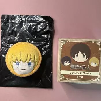 Attack On Titan Macaron Sister Keyring Attack On Titan Armin Doll