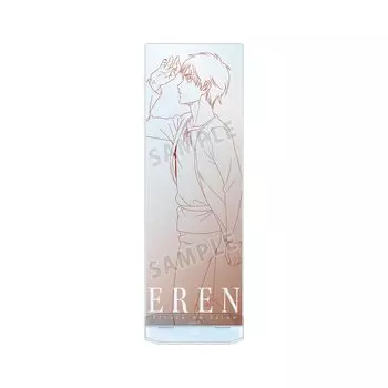 Attack on Titan Original Illustration Eren Steps Line Drawing Extra Large Acrylic Stand Ver.