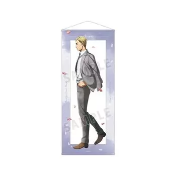 Attack on Titan Original Illustration Erwin Steps Watercolor Style Extra Large Tapestry Ver.