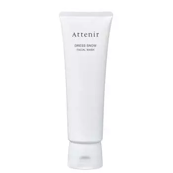 Attenir Dress Snow Facial Wash [120g / Approximately 2 months worth] Face Cleansing Foam (adhesive foam/dullness/pores/transparency) For both morning