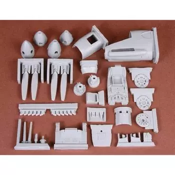 attitude Aviation 1/32 hispano HA-1112 M1L модифицированный набор деталей (Для Хасэгавы) детали для пластиковых моделей ATA32002