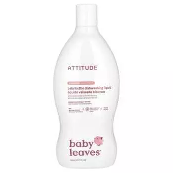 ATTITUDE, Средство для мытья детских бутылочек и посуды, без запаха, 23,7 жидких унций (700 мл)
