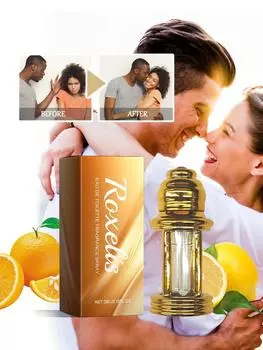 Attractive, спрей для волос и тела с экстрактами лимона, моря и перечной мяты для освежающего аромата, 3 мл One size белый