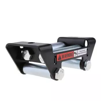 ATV UTV лебедка трос роликовый направляющий ролик кабельный направляющий для лебедок ATV/UTV 3500-фунтовые тросовые направляющие аксессуары для лебедки чёрный