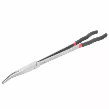 Atyhao Radio Pliers Nose Pliers Pliers Extra Long Long Reach Pliers Bent Tip 25 Degrees DIY Precision Machinery Maintenance Repair Mechanic Equipment