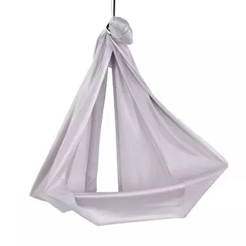 Atyhao Yoga Hammock Aerial Yoga Swing Aerial Yoga Aero Yoga Hammock Yoga Hanging Chair Garden Chair Chair Shape Hammock 1 X Indoor/Indoor 2.8m (Серый)