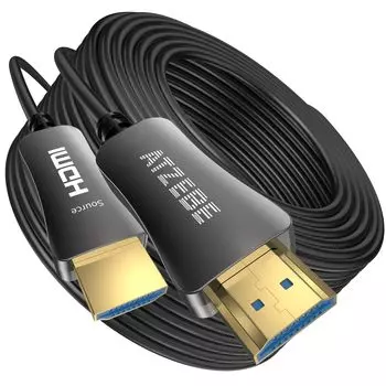 ATZEBE оптоволоконный HDMI-кабель 10 м 4K 60 Гц совместимый 18 Гбит/с сверхскоростная передача 4K HDR Ultra HD HDCP ARC Функция 2 м 5 м 10 м 15 м 20 м 30 м