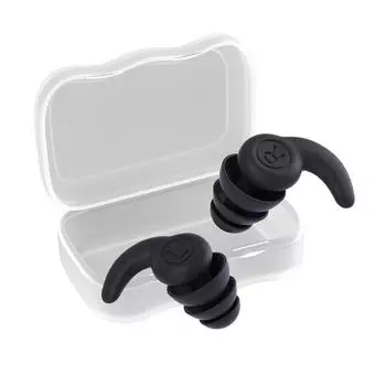 AU 1 Pair Silicone Earplug Reduction 3 Layers for 5-12 Year Old Children (Purple