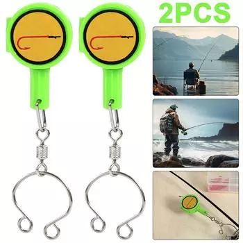 AU 2Pc рыболовный инструмент для быстрого завязывания узлов быстрозавязывающий гвоздь узелорез рыболовное устройство (Гре