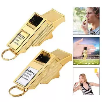 AU 2шт. Свисток для баскетбольного судьи, свисток со шнурком для тренера судей