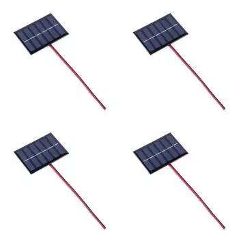 AU 4Pcs 1шт Мини солнечная панель 1W 3V 100MA DIY Outdoor Camp Солнечное зарядное устройство Power Ba
