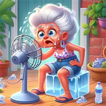 AU 5D DIY Полный Круглый Дрель Алмазная Картина Бабушка Набор Домашний Декор Искусство Ремесло ZSH820